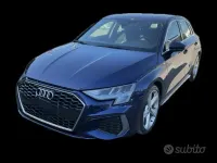 Usata Audi A3 S-Line 116 CV (85 kW) 2021 Bluazzurro Berlina