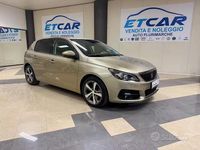 Usata Peugeot 308 GT-line 131 CV (96 kW) 2018 Giallo Berlina