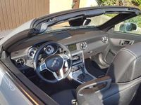 Usata Mercedes SLK200 Premium 184 CV (135 kW) 2013 Argento Cabrio