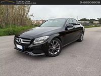 Usata Mercedes C180 Avantgarde 116 CV (85 kW) 2016 Nero Berlina