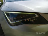 Usata Seat Leon ST 110 CV (80 kW) 2015 Grigio Station wagon