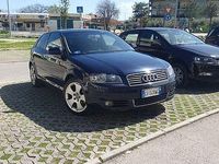Usata Audi A3 190 CV (139 kW) 2005 Blu Utilitaria