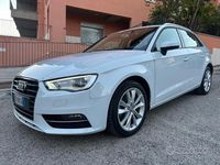 Usata Audi A3 Ambition 104 CV (76 kW) 2014 Bianco Berlina