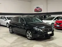 Usata Peugeot 308 GT-line 131 CV (96 kW) 2018 Nero Berlina