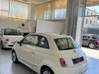 Usata Fiat 500 Lounge 69 CV (50 kW) 2010 Bianco Berlina