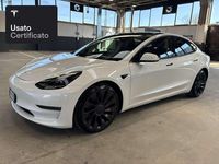 Usata Tesla Model 3 Performance 377 kW (513 CV) 2021 Pearl white multicoat Berlina