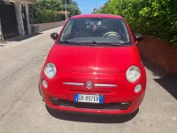 Usata Fiat 500 Pop 69 CV (50 kW) 2009 Rosso Cabrio