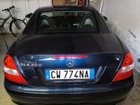 Usata Mercedes SLK200 2005 Blu Cabrio