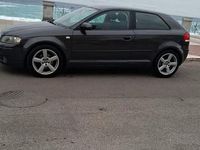 Usata Audi A3 125 CV (91 kW) 2007 Nero Utilitaria