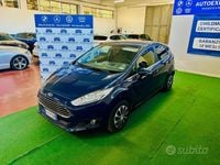 Usata Ford Fiesta Titanium 95 CV (69 kW) 2016 Blu Berlina