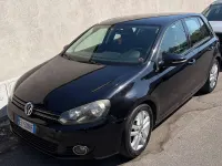 Usata VW Golf VII Highline 105 CV (77 kW) 2012 Nero Berlina