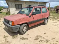 Usata Fiat Panda 54 CV (39 kW) 2002 Rosso Berlina