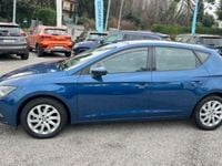 Usata Seat Leon Style 105 CV (77 kW) 2015 Blu Berlina