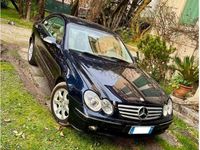 Usata Mercedes CLK320 218 CV (160 kW) 2002 Blu/azzurro Coupé