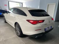 Usata Mercedes CLA200 149 CV (109 kW) 2021 Bianco Coupé