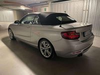 Usata BMW 220 Sport Line 190 CV (139 kW) 2016 Argento Cabrio