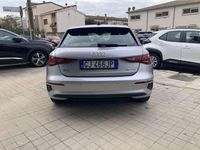 Usata Audi A3 Advanced 150 CV (110 kW) 2022 Argento Berlina
