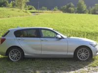 Usata BMW 118 Sport Line 143 CV (105 kW) 2013 Argento Utilitaria