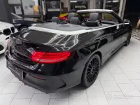 Usata Mercedes C220 Premium Plus 170 CV (125 kW) 2017 Nero Cabrio