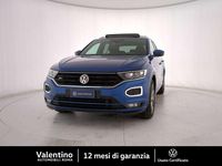 Usata VW T-Roc R-line 150 CV (110 kW) 2019 Blu/azzurro SUV