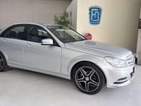 Usata Mercedes C180 120 CV (88 kW) 2013 Argento Berlina