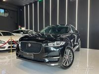 Usata Jaguar F-Pace Pure 180 CV (132 kW) 2018 Nero SUV