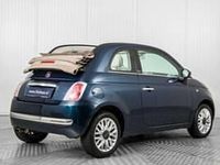 Usata Fiat 500C Lounge 69 CV (50 kW) 2014 Blu Cabrio