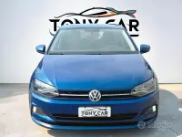 Usata VW Polo 95 CV (69 kW) 2019 Blu/azzurro Utilitaria