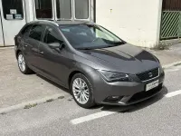 Usata Seat Leon Style 105 CV (77 kW) 2014 "technic" grau Station wagon