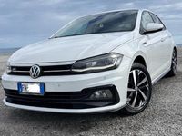 Usata VW Polo R-line 95 CV (69 kW) 2018 Bianco Berlina