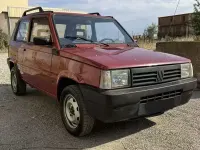 Usata Fiat Panda Young 54 CV (39 kW) 2002 Rosso Utilitaria