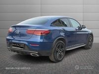 Usata Mercedes GLC220 Premium 194 CV (142 kW) 2022 Blu tanzanite Coupé
