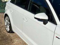 Usata Audi A3 S-Line 150 CV (110 kW) 2013 Bianco Berlina