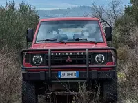 Usata Mitsubishi Pajero 141 CV (103 kW) 1990 Rosso SUV