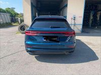Usata Audi Q8 S-Line 340 CV (250 kW) 2021 Blu/azzurro SUV