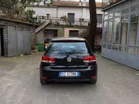 Usata VW Golf VI 105 CV (77 kW) 2010 Nero Utilitaria