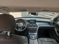 Usata Mercedes C180 116 CV (85 kW) 2019 Nero Berlina