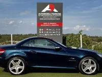 Usata Mercedes SLK200 2LOOK Edition 163 CV (119 kW) 2006 Blu Cabrio