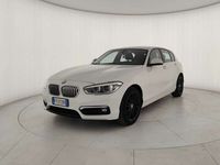 Usata BMW 116 Efficient Dynamics 116 CV (85 kW) 2019 Bianco Utilitaria