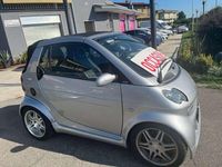 Usata Smart ForTwo Cabrio Brabus 75 CV (55 kW) 2005 Argento Cabrio