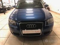 Usata Audi A3 Ambiente 102 CV (75 kW) 2008 Blu Utilitaria