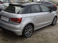 Usata Audi A1 Sportback S-Line 90 CV (66 kW) 2014 Argento Utilitaria