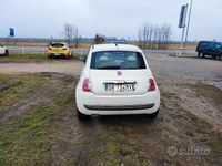 Usata Fiat 500 69 CV (50 kW) 2008 Bianco Utilitaria