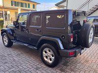 Usata Jeep Wrangler Unlimited Sahara 200 CV (147 kW) 2016 Nero SUV
