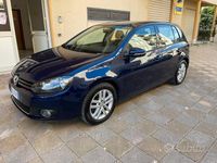 Usata VW Golf VI Highline 140 CV (102 kW) 2010 Blu Utilitaria