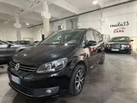Usata VW Touran Comfortline 105 CV (77 kW) 2015 Nero Monovolume
