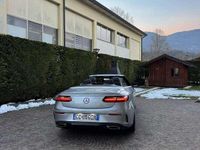 Usata Mercedes E220 Premium Plus 194 CV (142 kW) 2021 Argento Cabrio