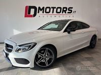 Usata Mercedes C220 Premium Plus 170 CV (125 kW) 2017 Bianco Coupé