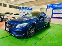 Usata Mercedes C250 Premium Plus 204 CV (150 kW) 2018 Blu Coupé