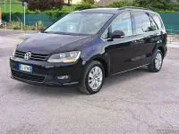 Usata VW Sharan Highline 140 CV (102 kW) 2013 Nero Monovolume